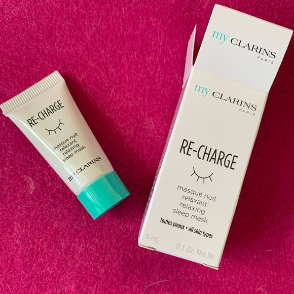 Clarins Other - CLARINS RE-Charge Sleep Mask